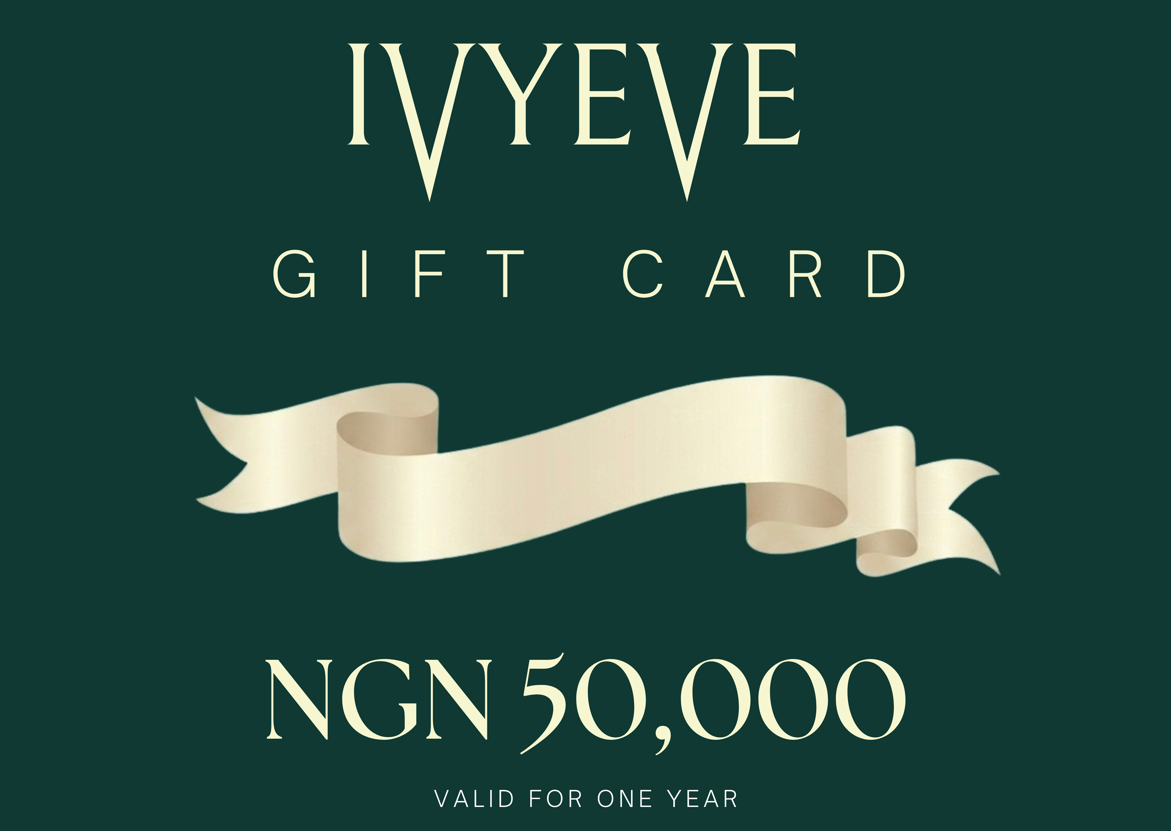 Ivyeve Gift Card - 50,000